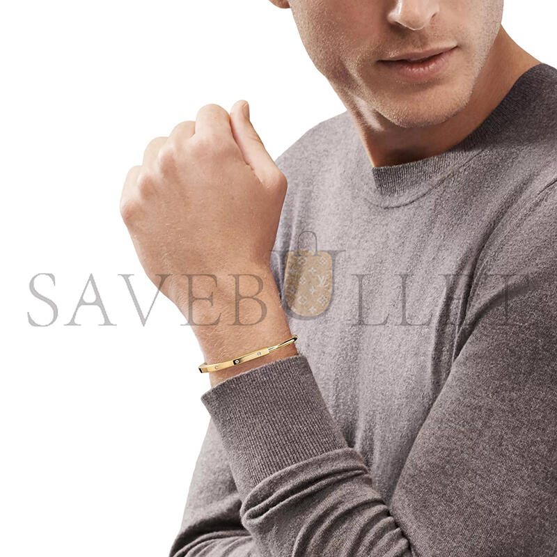 TIFFANY LOCK BANGLE IN YELLOW GOLD 70185393